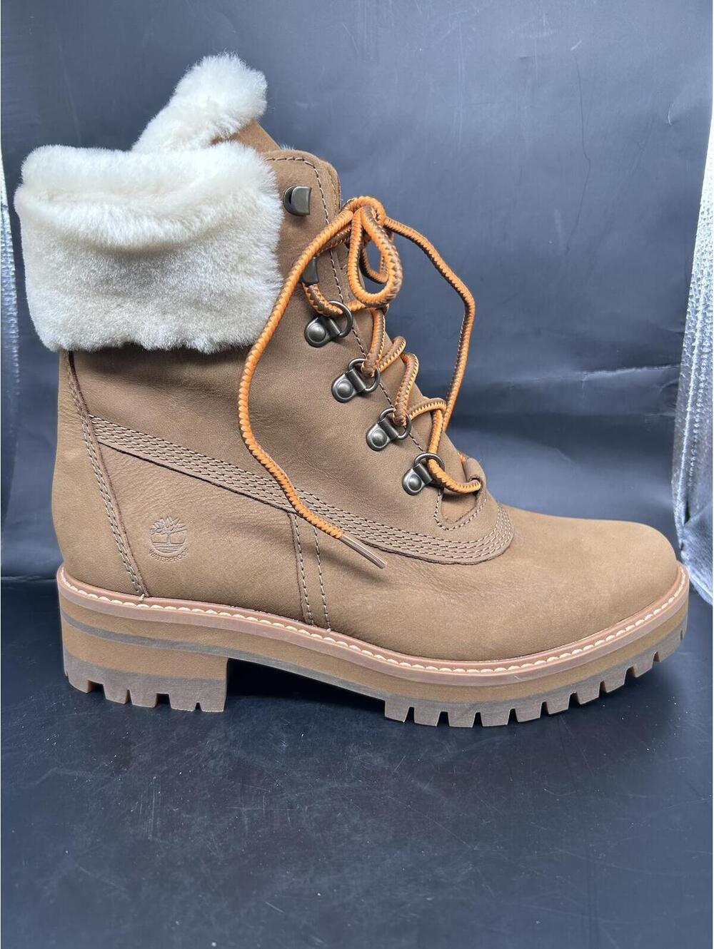 Timberland Courmayeur Valley 6" Waterproof Shearling Boot - Picture 3 of 9